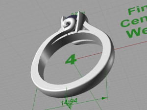 ring Modello di stampa 3D