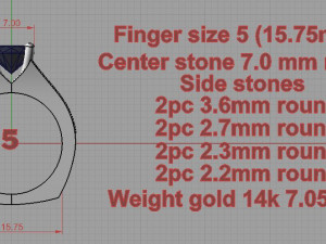 ring Modelo de impresión 3D