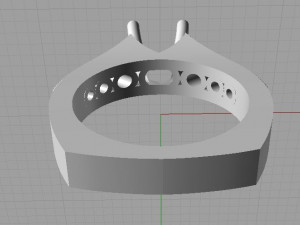 ring Modelo de impresión 3D