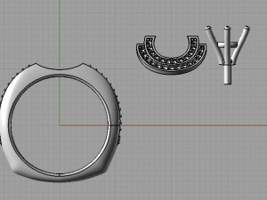 ring Modello di stampa 3D