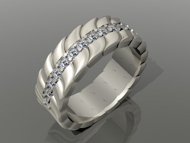 band 3D Print Model .c4d .max .obj .3ds .fbx .stl .blend 