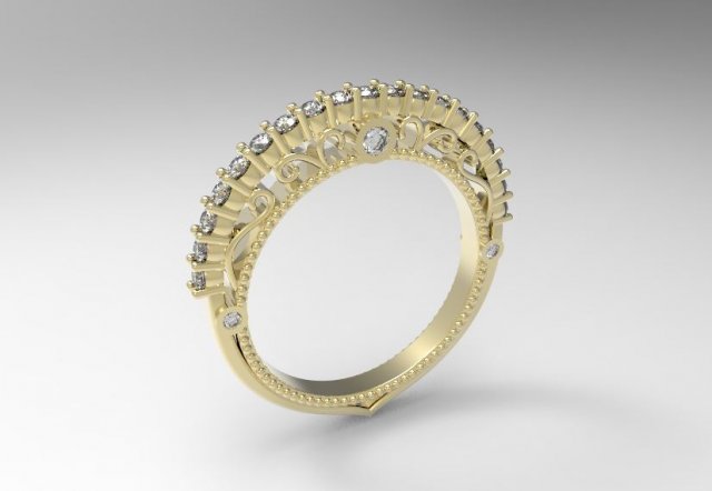 verragio band 3D Принт Модель .c4d .max .obj .3ds .fbx .stl .blend 