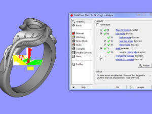 engagement ring and band Modèles 3D en vedette