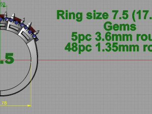 ring 3Dプリントモデル