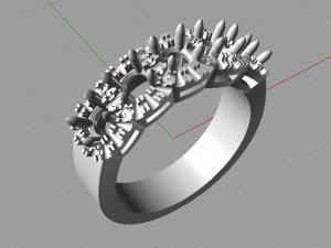 ring 3Dプリントモデル