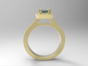 戒指 3D 打印模型