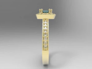 戒指 3D 打印模型