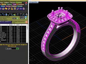 戒指 3D 打印模型