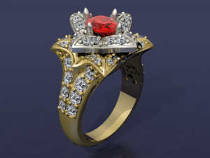 ring 3D प्रिंट मॉडल