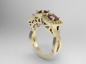 ring Modèles 3D en vedette