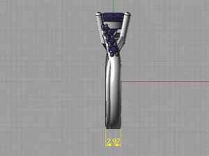 engagement ring 3D Print Model