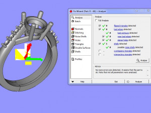 engagement ring 3Dプリントモデル