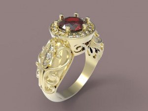 ring Modèles 3D en vedette