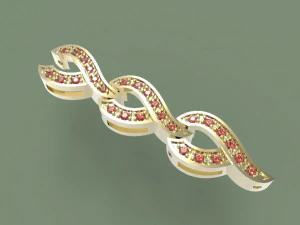 enlace de pulsera Modelo de impresión 3D