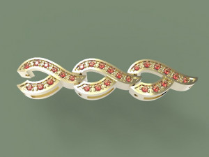bracelet link Modello di stampa 3D