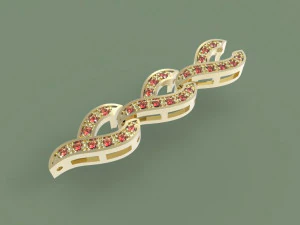 ブレスレットリンク 3Dプリントモデル