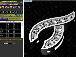 ブレスレットリンク 3Dプリントモデル