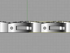 ブレスレットリンク 3Dプリントモデル