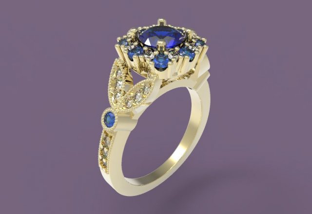 ring 3D Baskı Modeli .c4d .max .obj .3ds .fbx .stl .blend