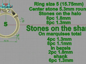 ring 3D Print Model