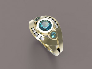 ring Model Cetak 3D