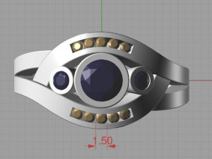 ring Model Cetak 3D