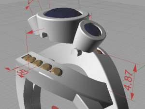 ring Model Cetak 3D