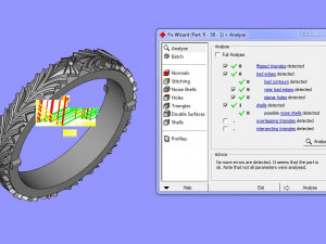 wedding bands 3D-printmodel