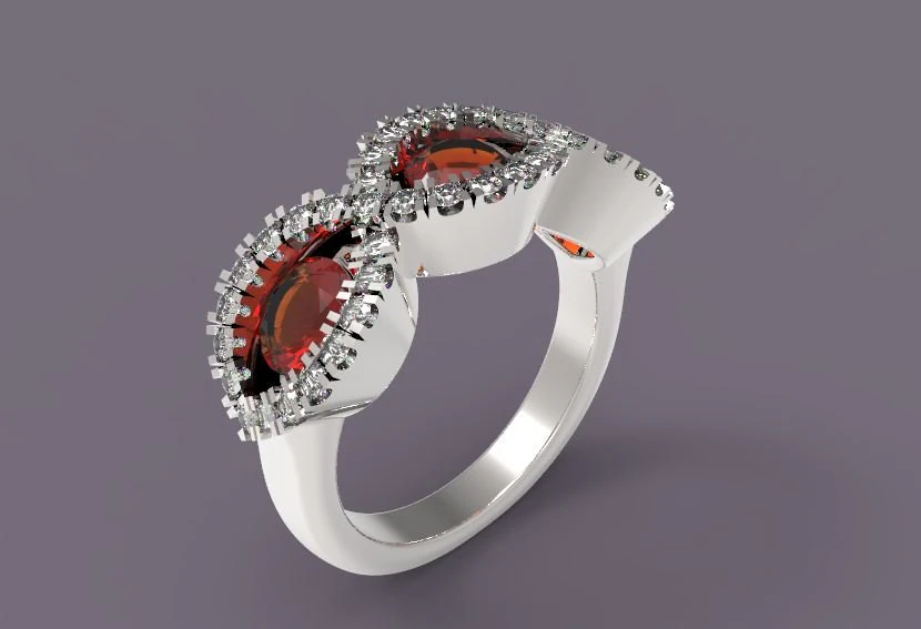 ring 3D Print Model .c4d .max .obj .3ds .fbx .stl .blend 