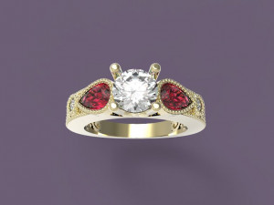 ring Modelo de Impressão 3D