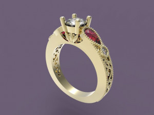 ring Modelo de Impressão 3D