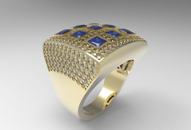 ring 3D 프린트 모델 .c4d .max .obj .3ds .fbx .stl .blend 