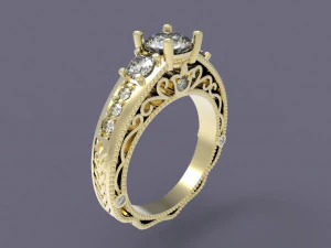 кільце 3D Принт Модель