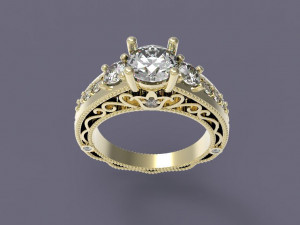 ring Modelo de Impressão 3D