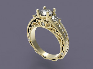 ring Modelo de Impressão 3D