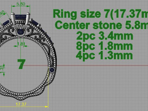 ring Modelo de Impressão 3D