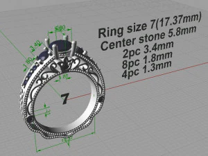 ring 3D Print Model