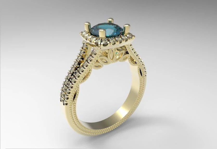 ring 3D Print Model .c4d .max .obj .3ds .fbx .stl .blend 