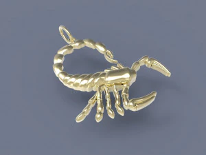 кулон скорпион 3D Принт Модель