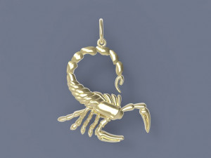 scorpio pendant Model do druku 3D