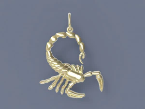 кулон скорпион 3D Принт Модель