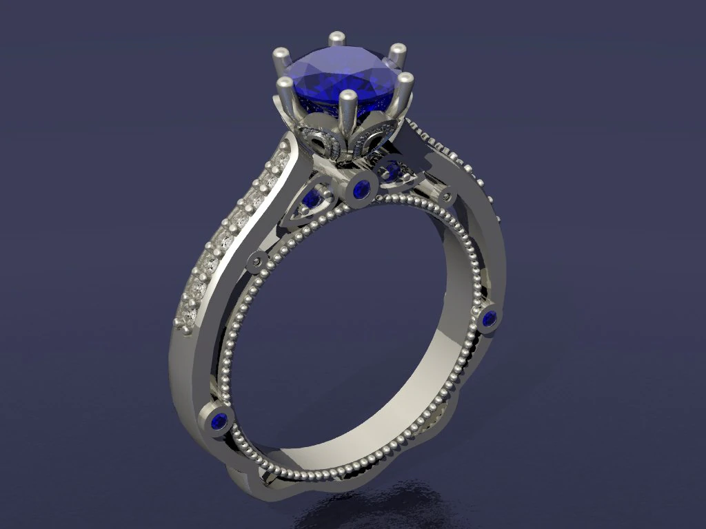ring 3D Print Model .c4d .max .obj .3ds .fbx .stl .blend 