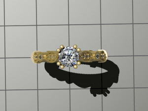 engagement ring Modèles 3D en vedette