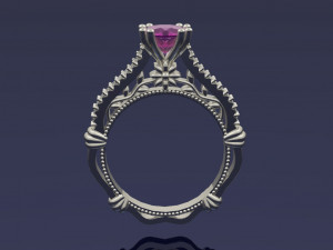 engagement ring 3Dプリントモデル