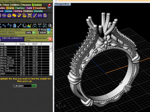 engagement ring 3Dプリントモデル