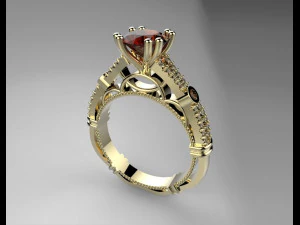 ring 3D Print Model