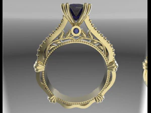 ring and band 3D Print Model