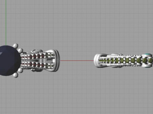 ring and band 3D प्रिंट मॉडल