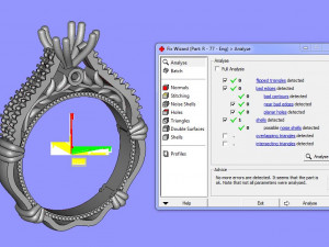 ring and band 3D प्रिंट मॉडल