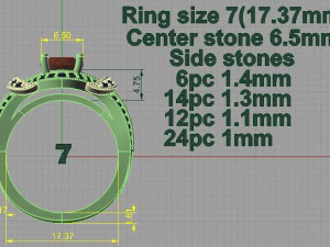кільце 3D Принт Модель